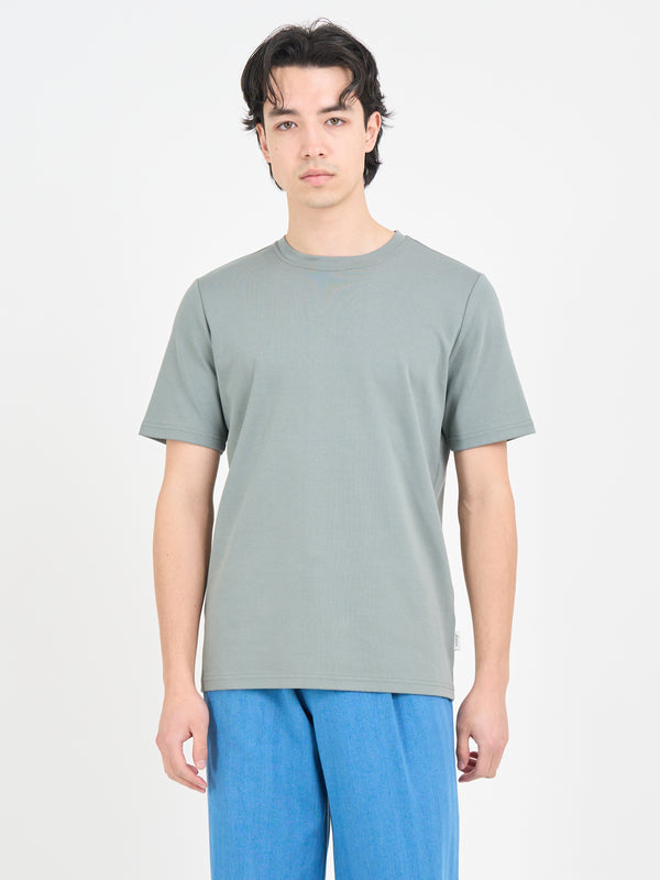 Oliver Spencer Heavy T-Shirt Tavistock Sage Green