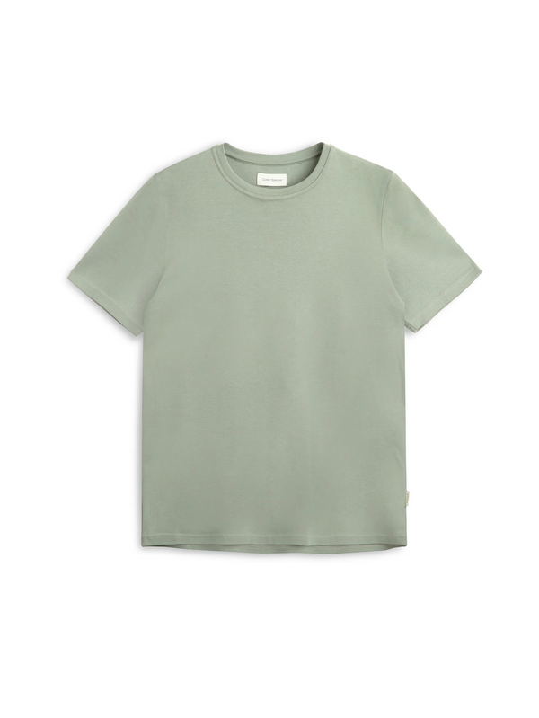 oliver spencer Heavy T-Shirt Tavistock Sage Green