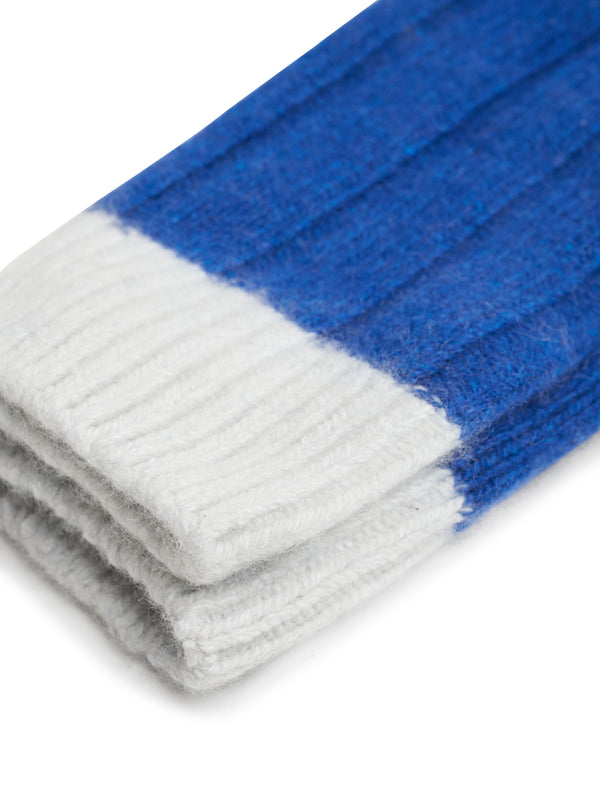 Oliver Spencer Kenton Socks Mallory Cobalt Blue