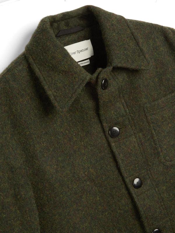 Oliver Spencer Lambeth Jacket Morgan Green