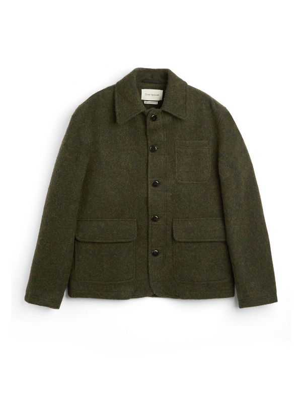 oliver spencer Lambeth Jacket Morgan Green