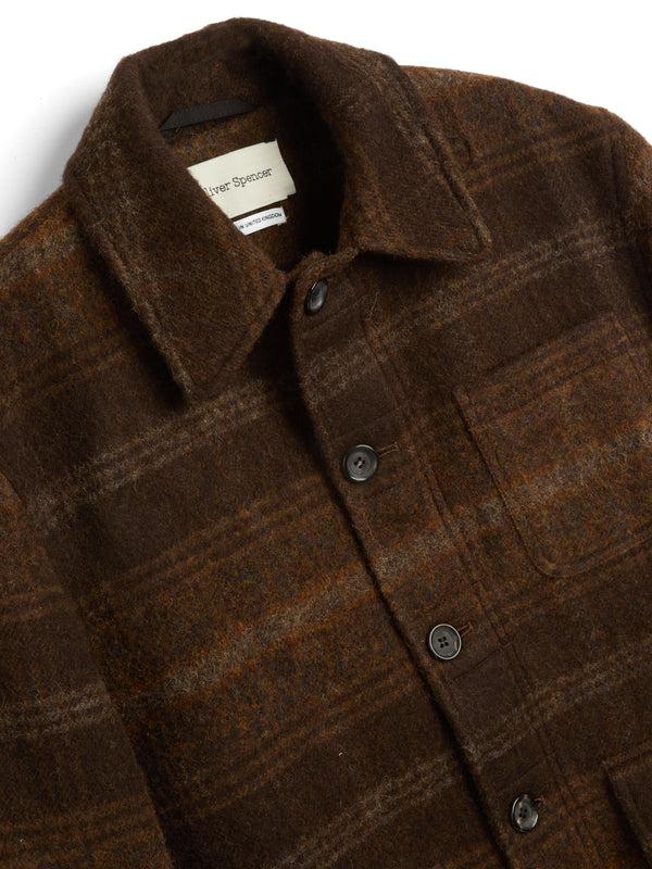 Oliver Spencer Lambeth Jacket Staunton Brown