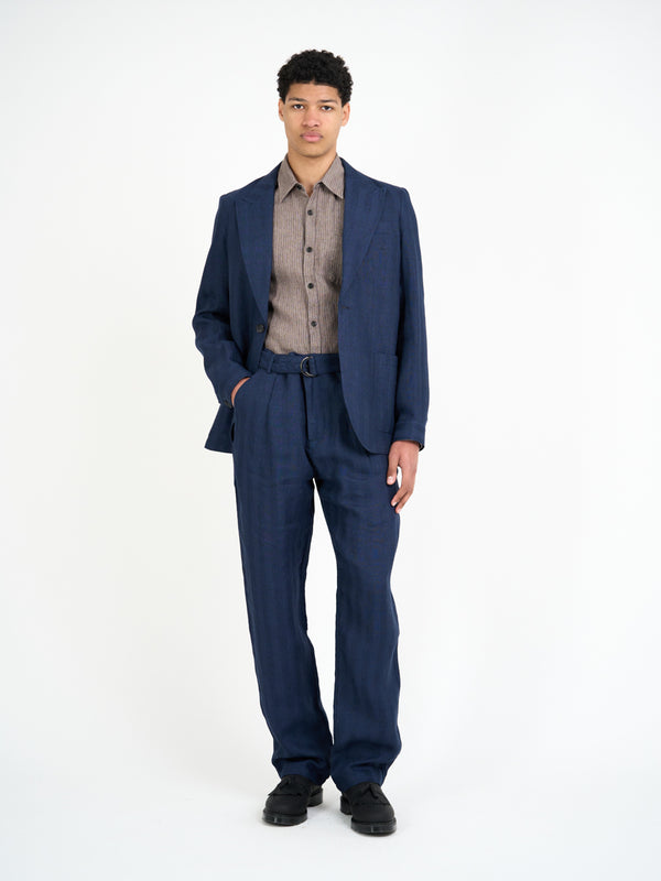 Oliver Spencer Laurel Jacket Arnold Navy