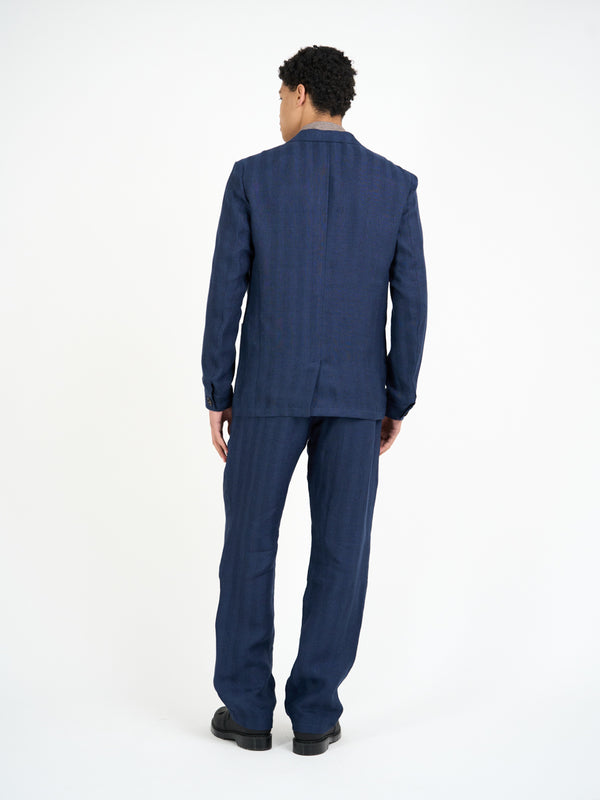 Oliver Spencer Laurel Jacket Arnold Navy