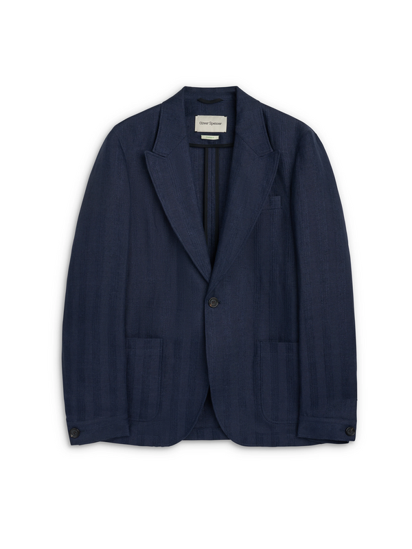 oliver spencer Laurel Jacket Arnold Navy