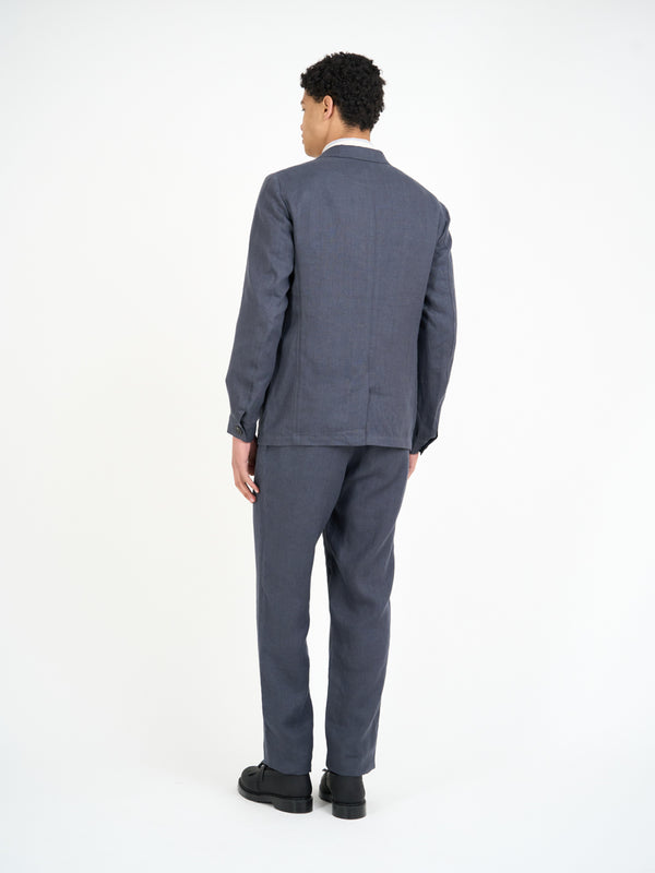 Oliver Spencer Laurel Jacket Bleeker Gunmetal Grey