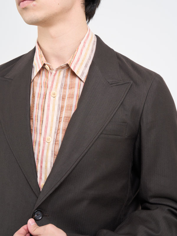 Oliver Spencer Laurel Jacket Eastman Brown