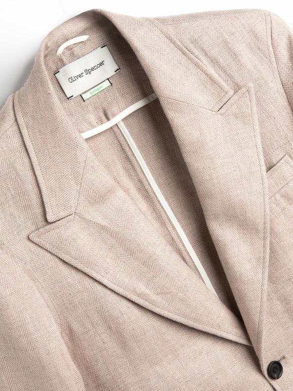 Oliver Spencer Laurel Jacket Southwell Pink