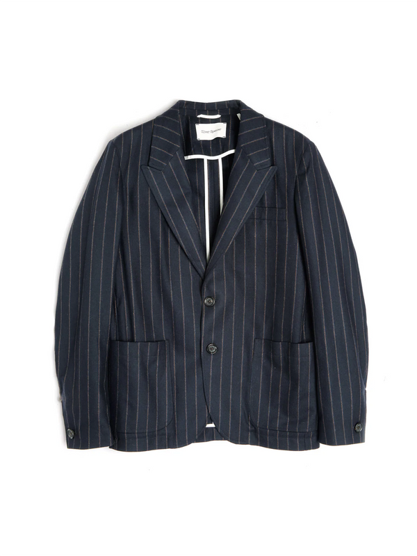 oliver spencer Mansfield Jacket Jarman Navy