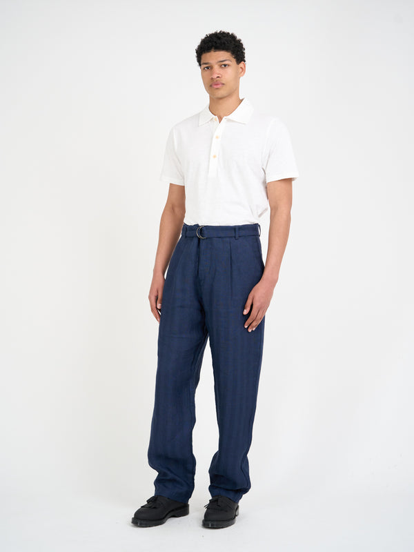 Oliver Spencer Mersey Polo Shirt Hawley Cream