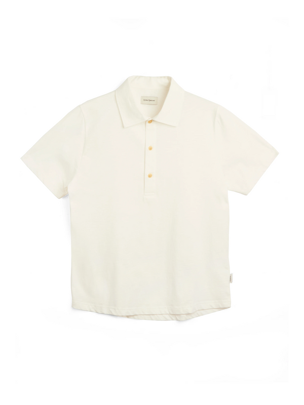 oliver spencer Mersey Polo Shirt Hawley Cream