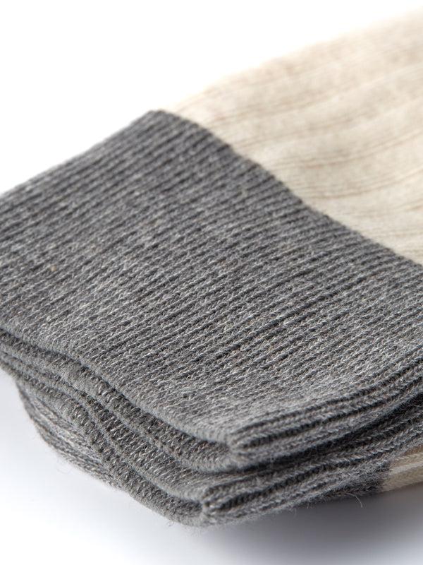 Oliver Spencer Miller Socks Bridge Cream