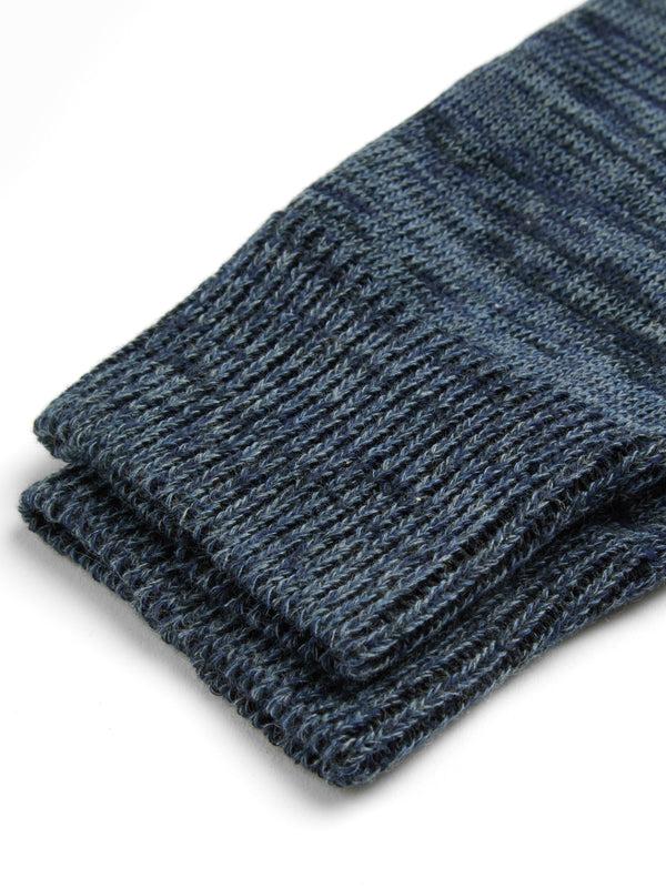 Oliver Spencer Miller Socks Dodd Navy/Blue