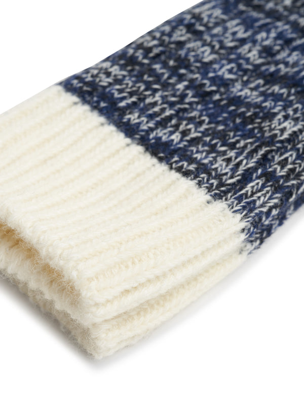 Oliver Spencer Miura Socks Junko Navy