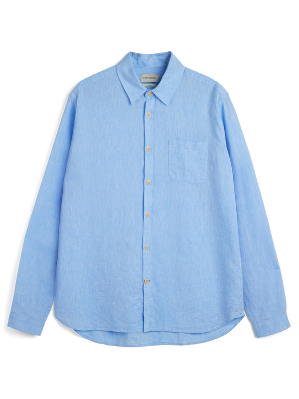 oliver spencer New York Special Shirt Perkins Blue