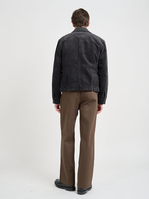 Oliver Spencer Norton Jacket Deakin Cord Grey