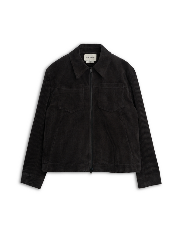 oliver spencer Norton Jacket Deakin Cord Grey