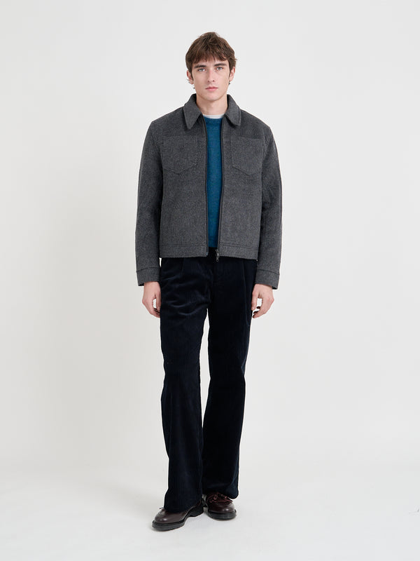 Oliver Spencer Norton Jacket Regent Charcoal