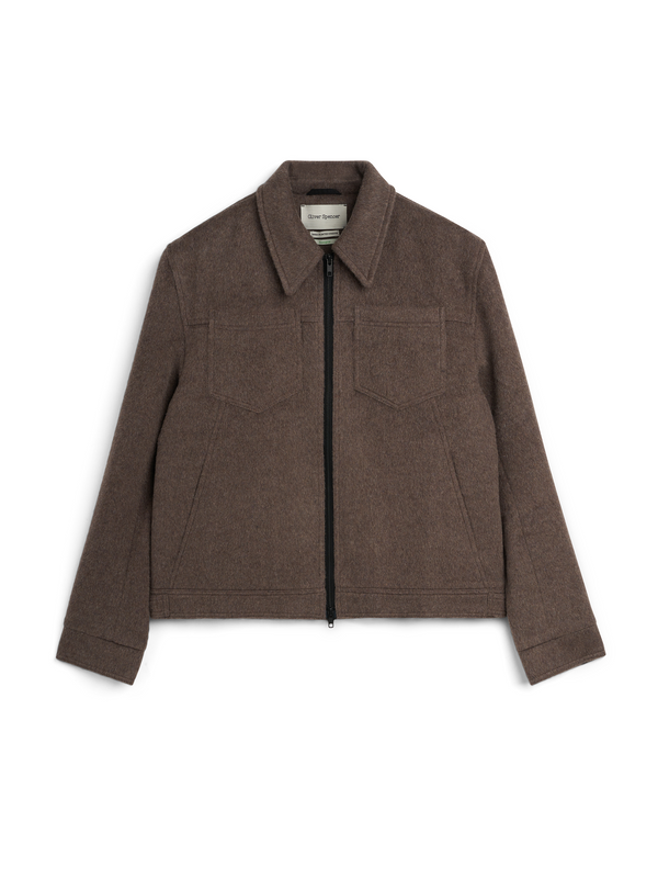 oliver spencer Norton Jacket Regent Taupe