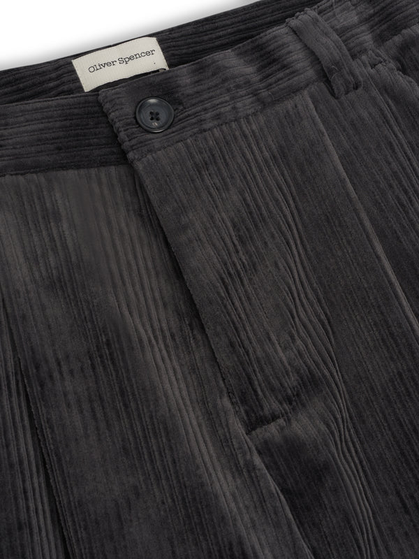Oliver Spencer Orsman Trousers Deakin Cord Grey