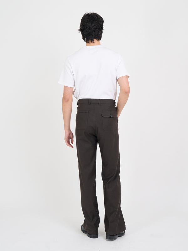 Oliver Spencer Orsman Trousers Eastman Brown