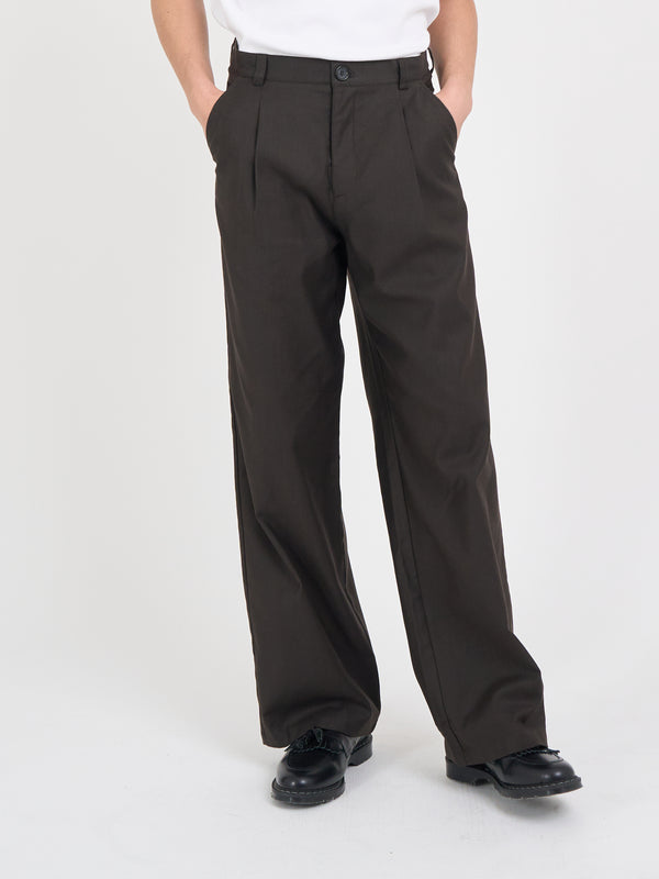 Oliver Spencer Orsman Trousers Eastman Brown