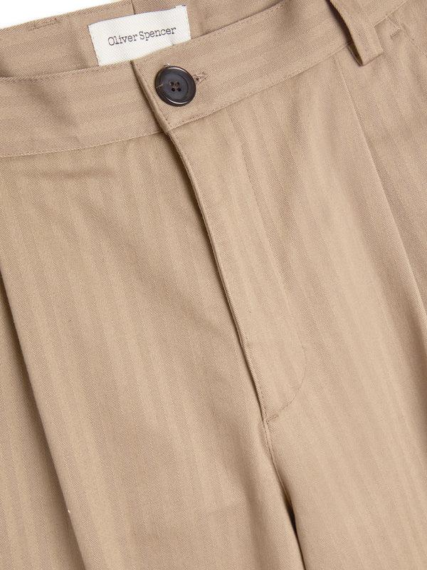 Oliver Spencer Orsman Trousers Faulkes Beige