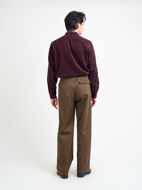 Oliver Spencer Orsman Trousers Faulkes Brown