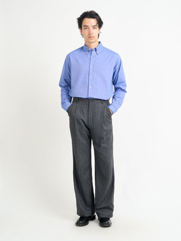 Oliver Spencer Orsman Trousers Jarman Charcoal