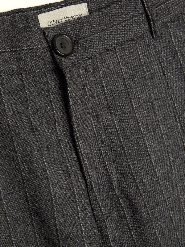 Oliver Spencer Orsman Trousers Jarman Charcoal