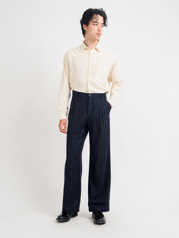 Oliver Spencer Orsman Trousers Jarman Navy