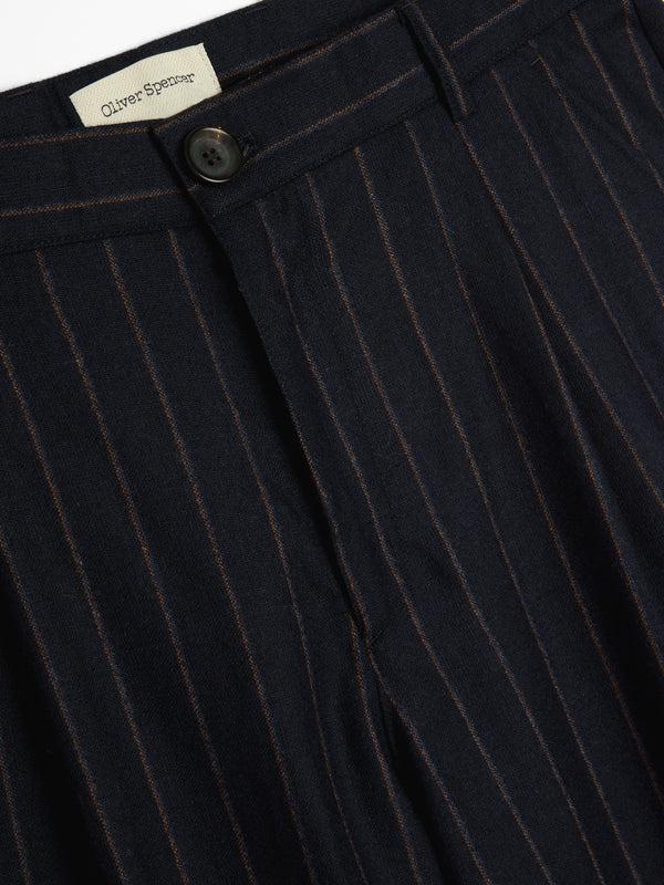 Oliver Spencer Orsman Trousers Jarman Navy