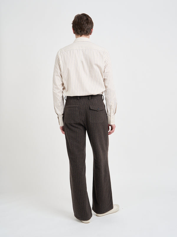Oliver Spencer Orsman Trousers Taplin Brown