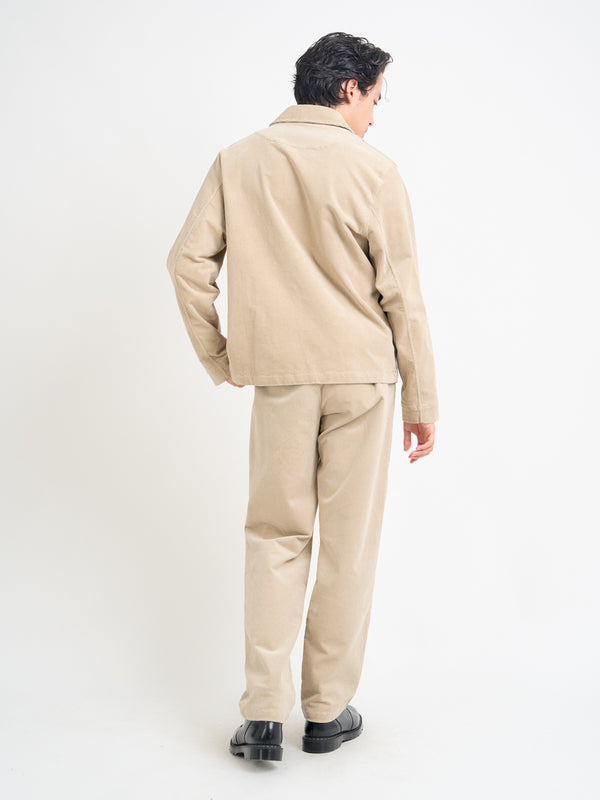 Oliver Spencer Shawcross Jacket Sibley Cord Beige