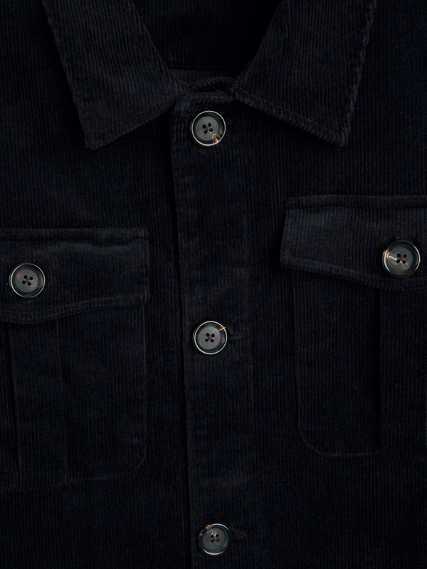 Oliver Spencer Shawcross Jacket Sibley Cord Navy