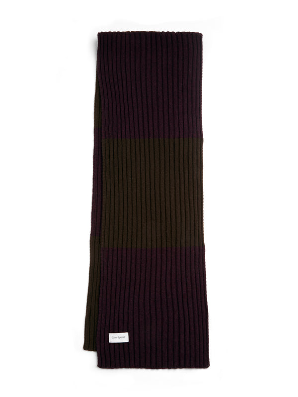 oliver spencer Soane Scarf Paxton Brown/Purple