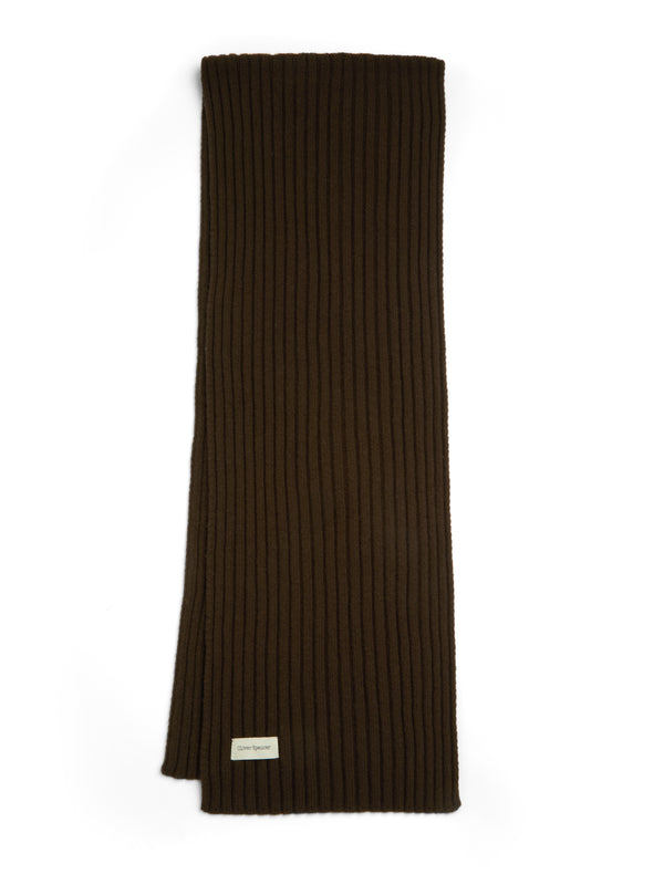 oliver spencer Soane Scarf Rib Brown