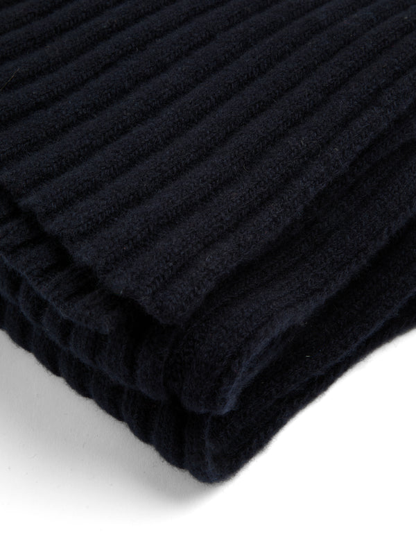 Oliver Spencer Soane Scarf Rib Navy