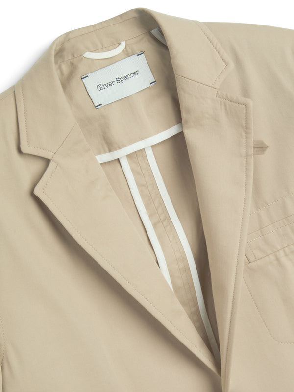 Oliver Spencer Theobald Jacket Ashdown Beige