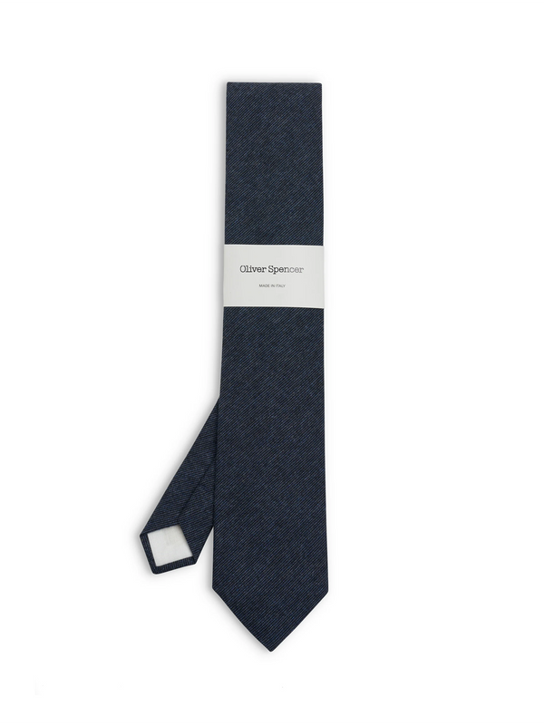 oliver spencer Tie Abingdon Navy