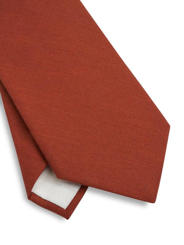 Oliver Spencer Tie Cooper Orange