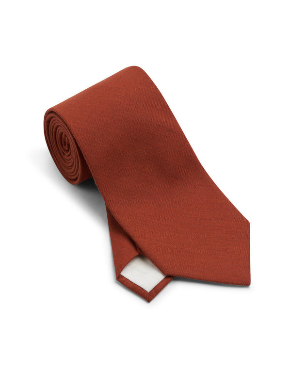 Oliver Spencer Tie Cooper Orange