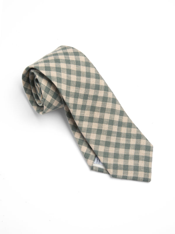 Oliver Spencer Tie Fletcher Green