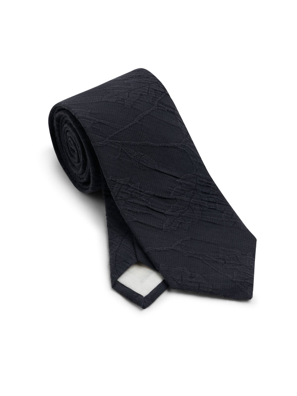 Oliver Spencer Tie Pitino Black