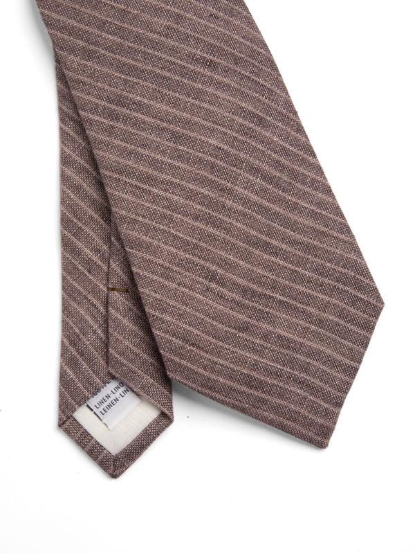 Oliver Spencer Tie Wilkins Brown/Pink