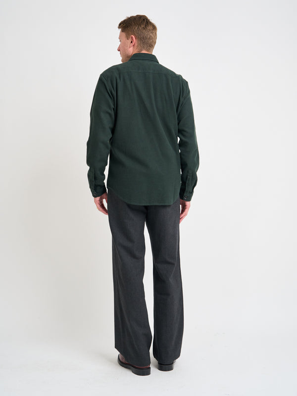 Oliver Spencer Treviscoe Shirt Holloway Green