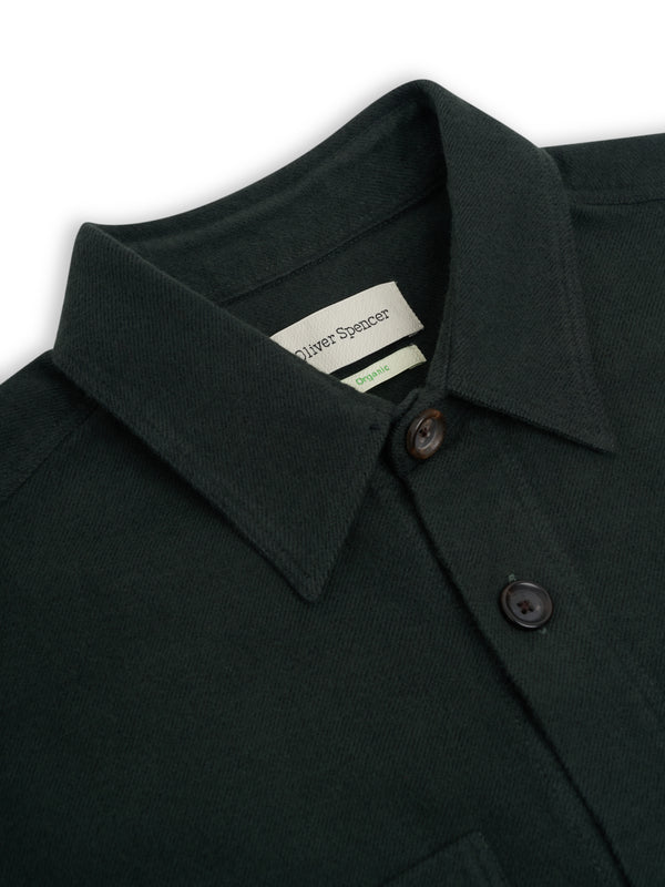Oliver Spencer Treviscoe Shirt Holloway Green