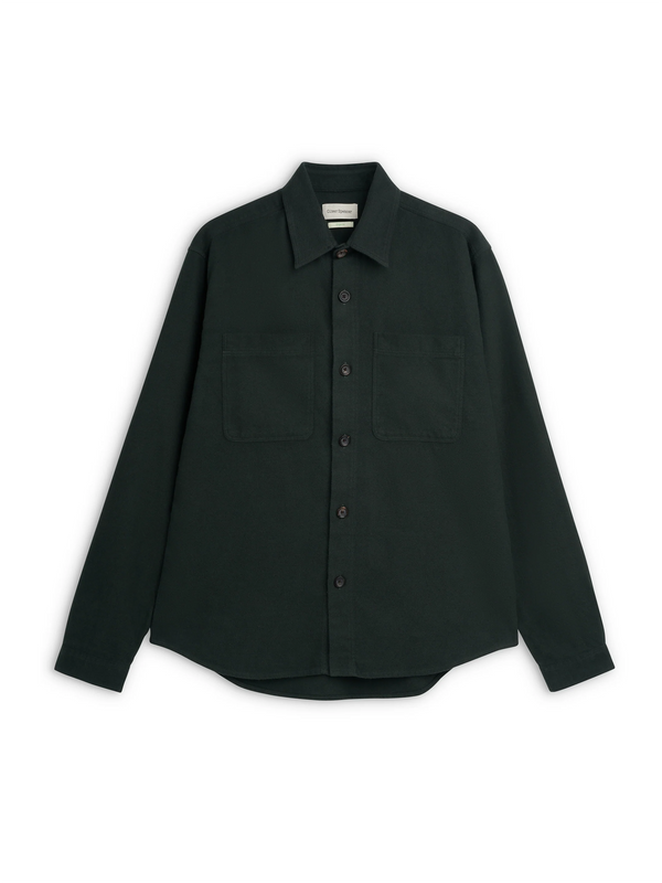 oliver spencer Treviscoe Shirt Holloway Green