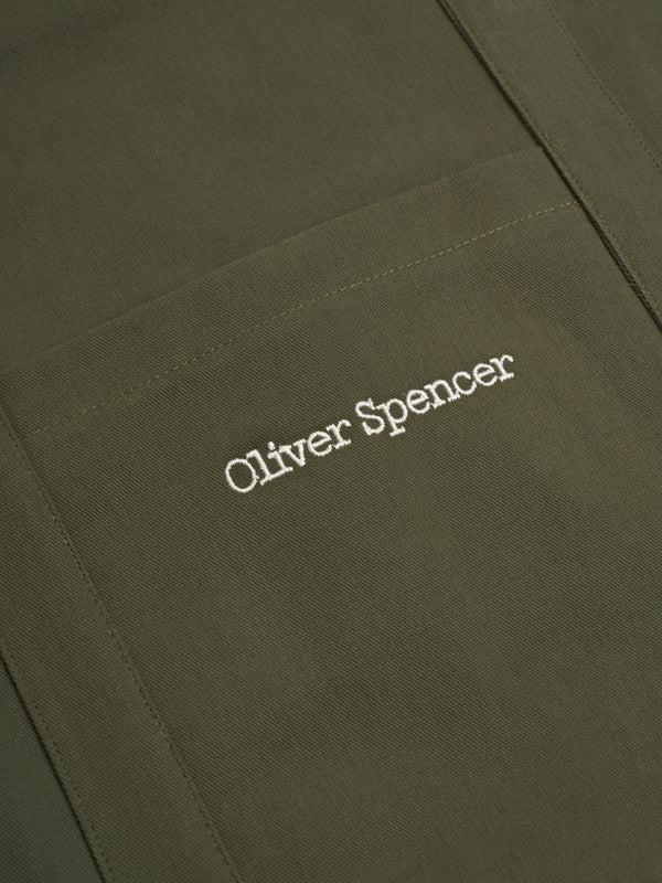 Oliver Spencer Weekend Tote Bag Cheviot Green