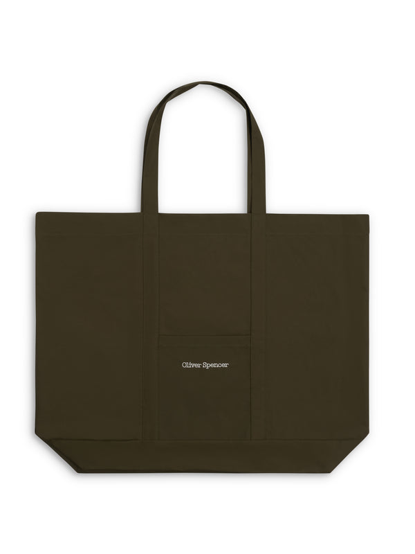 oliver spencer Weekend Tote Bag Lingen Green